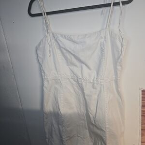 Zara Cream Textured Dress